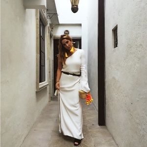 Bec & Bridge one shoulder dress